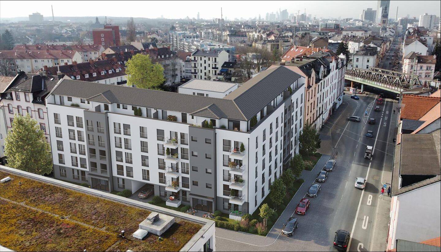 3 Zimmer Eigentumswohnung mit Balkon in Offenbach, 63071 Offenbach am Main (Offenbach am Main Tempelsee)