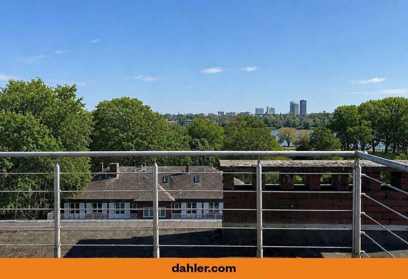 Loftartige Dachgeschosswohnung in Premiumlage – mit Blick auf die Alster, 20148 Hamburg (Eimsbüttel Harvestehude Rotherbaum)