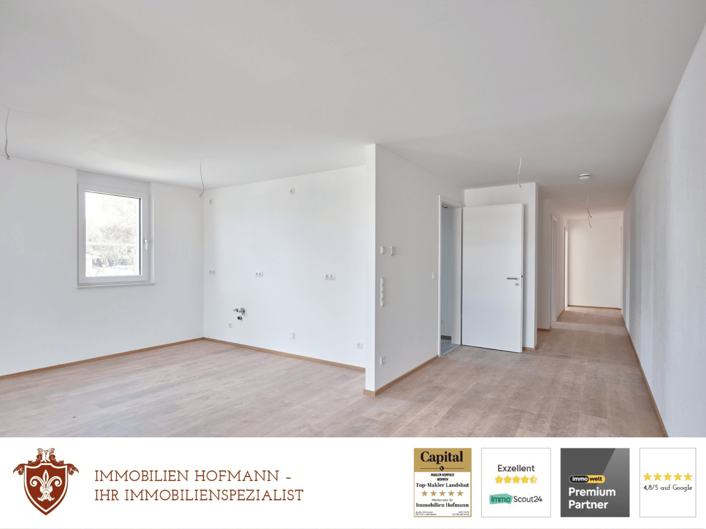 Ankommen und wohlfühlen – hochwertige 3-Zimmer-Neubauwohnung in Velden, 84149 Velden