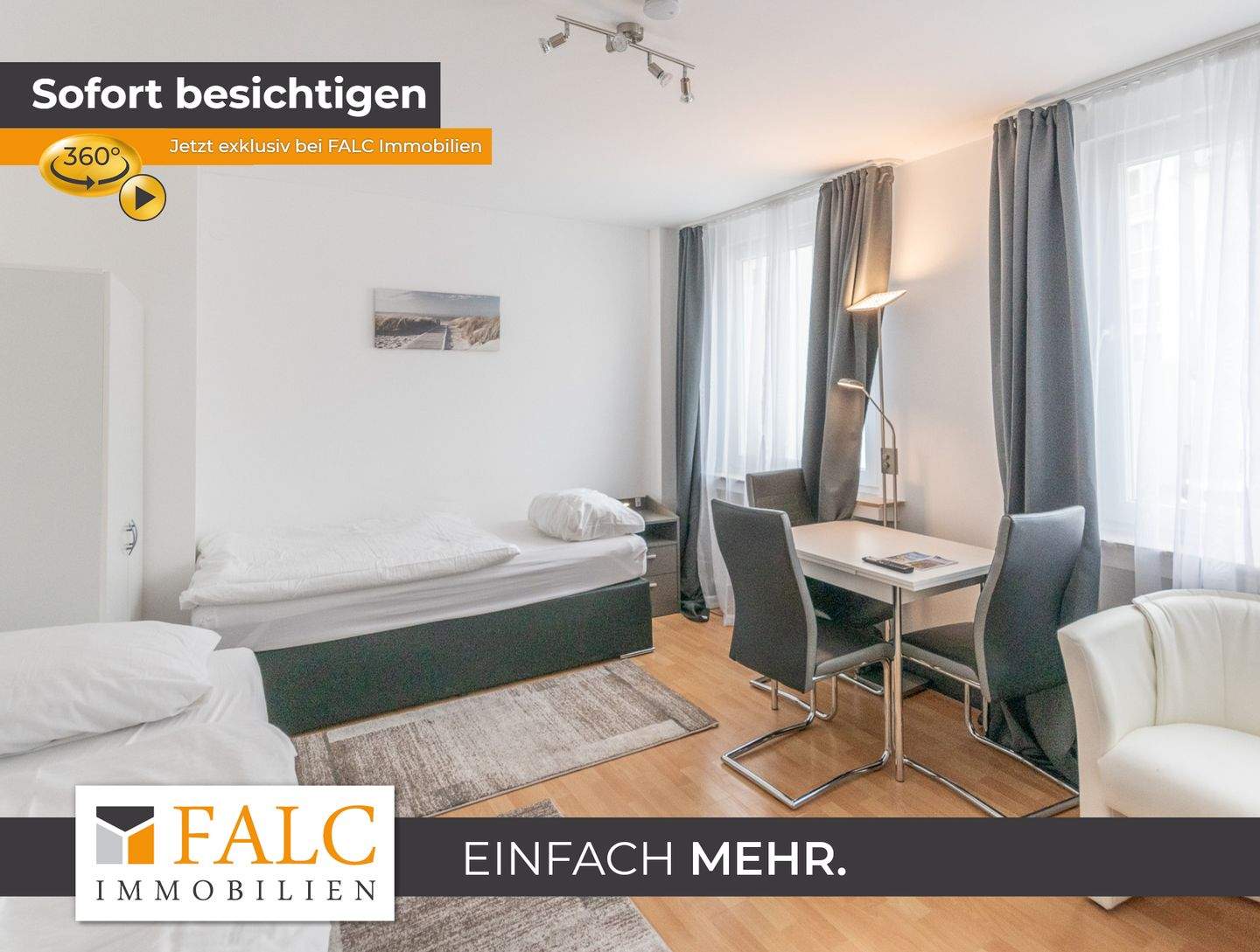 Business-Apartment mit Umsatzsteuerausweis / Kurzzeitvermietung, 45127 Essen