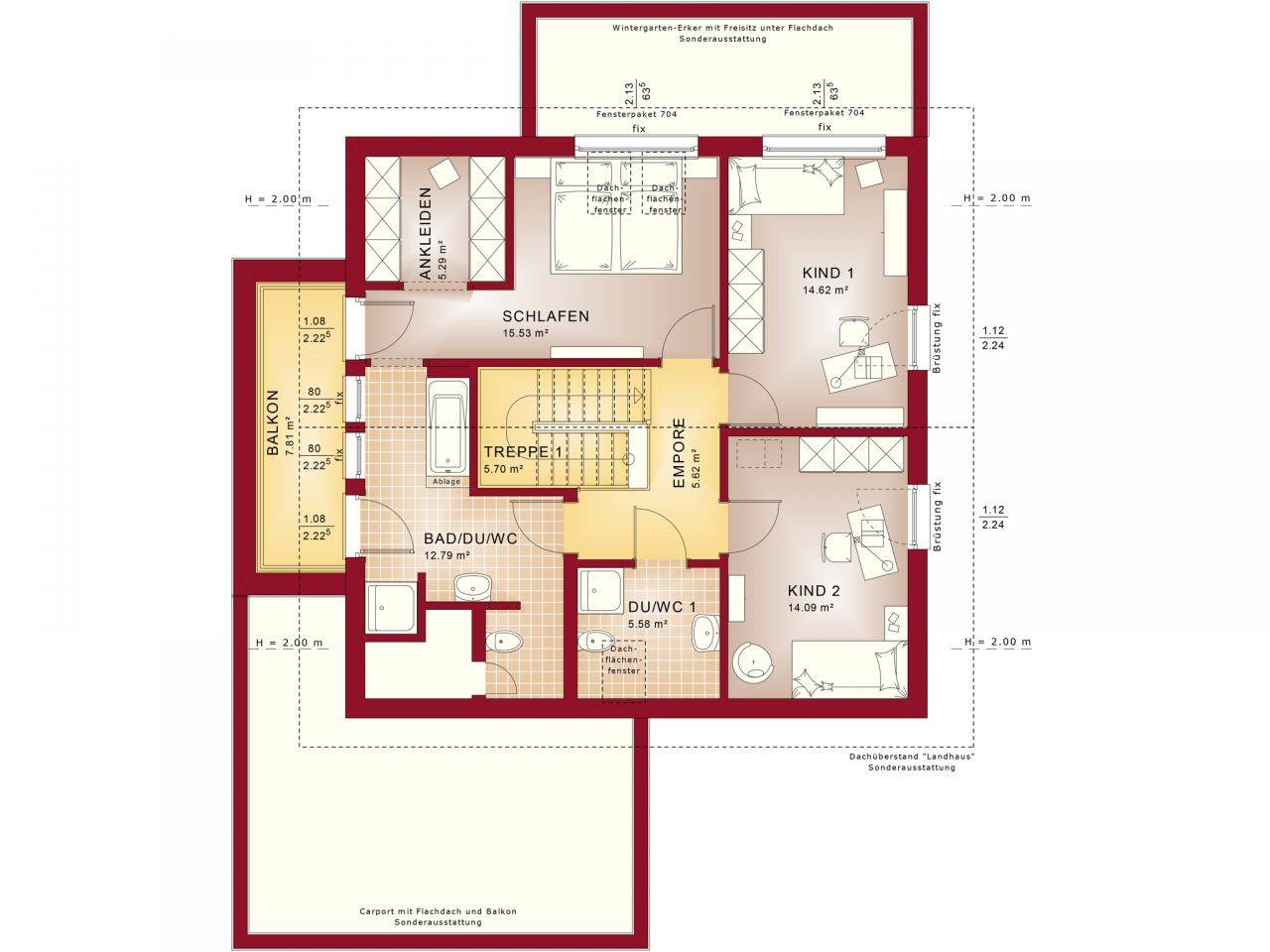 Hier ein NEUBAU mit WOW-Effekt aus dem Hause Bien Zenker inkl. Grundstück, 55576 Badenheim