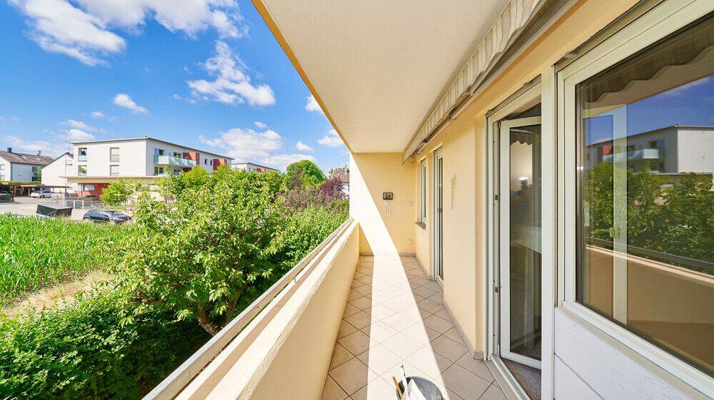 Ruhig wohnen am Feldrand – Gepflegte 3-Zimmer-Wohnung mit Balkon und Stellplatz!, 71679 Asperg