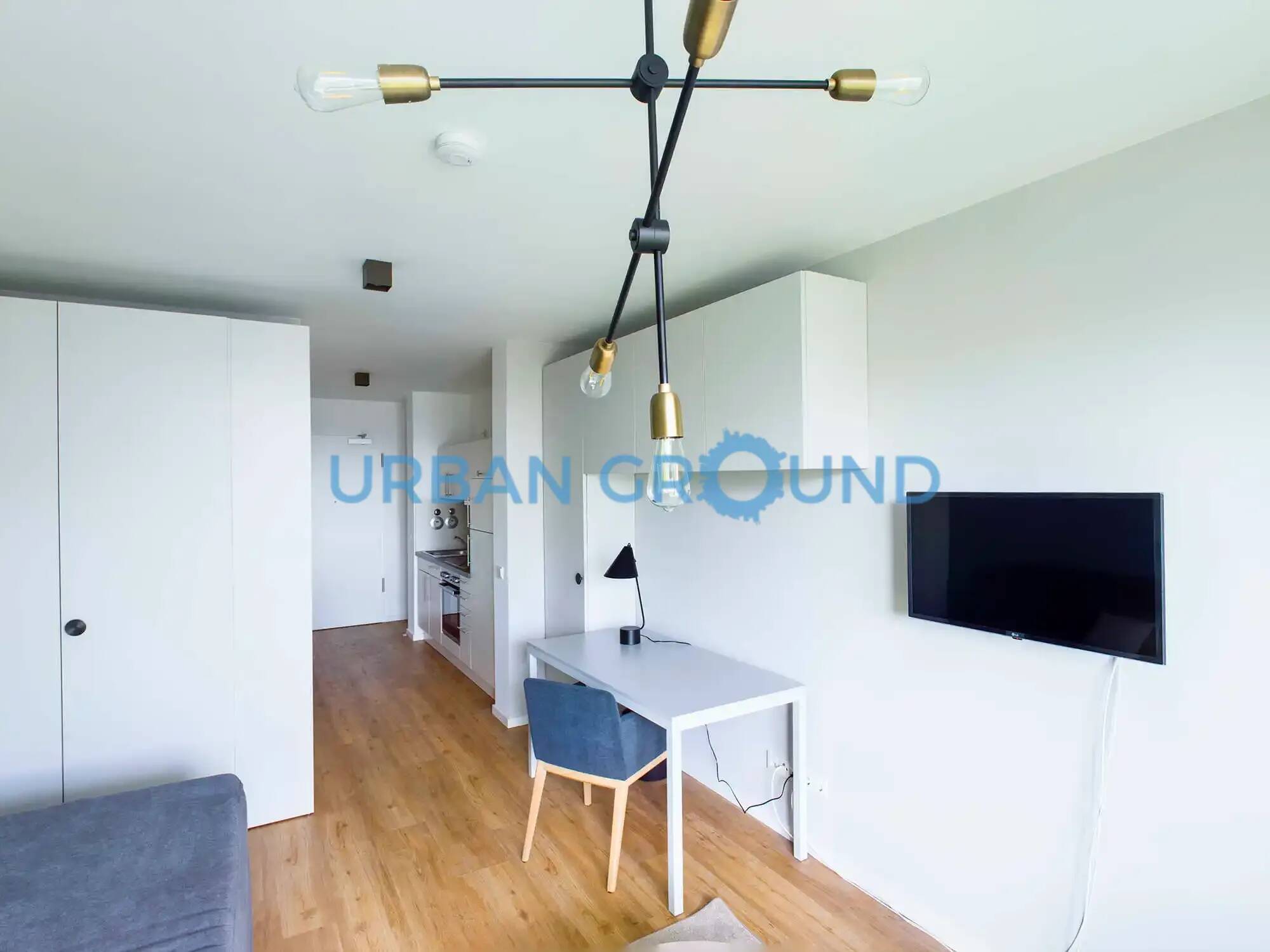 Erstbezug- Möbliert Neubau 1 Zimmer Studio mit Aufzug und Balkon, 10315 Berlin (Lichtenberg Hohenschönhausen Friedrichsfelde Kleingartenanlage Bielefeld Kleingartenanlage Mühlenberg)