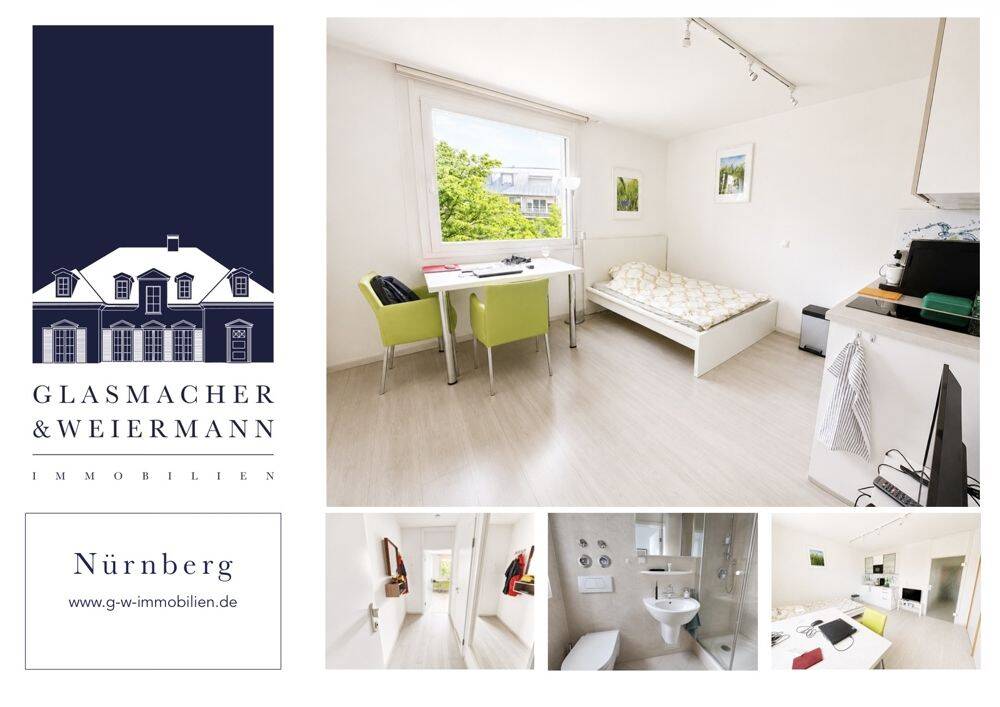 Stilvolles Apartment mit Balkon und Stadtparknähe, 90409 Nürnberg (Großreuth h. d. Veste Gärten h. d. Veste Maxfeld Schoppershof)