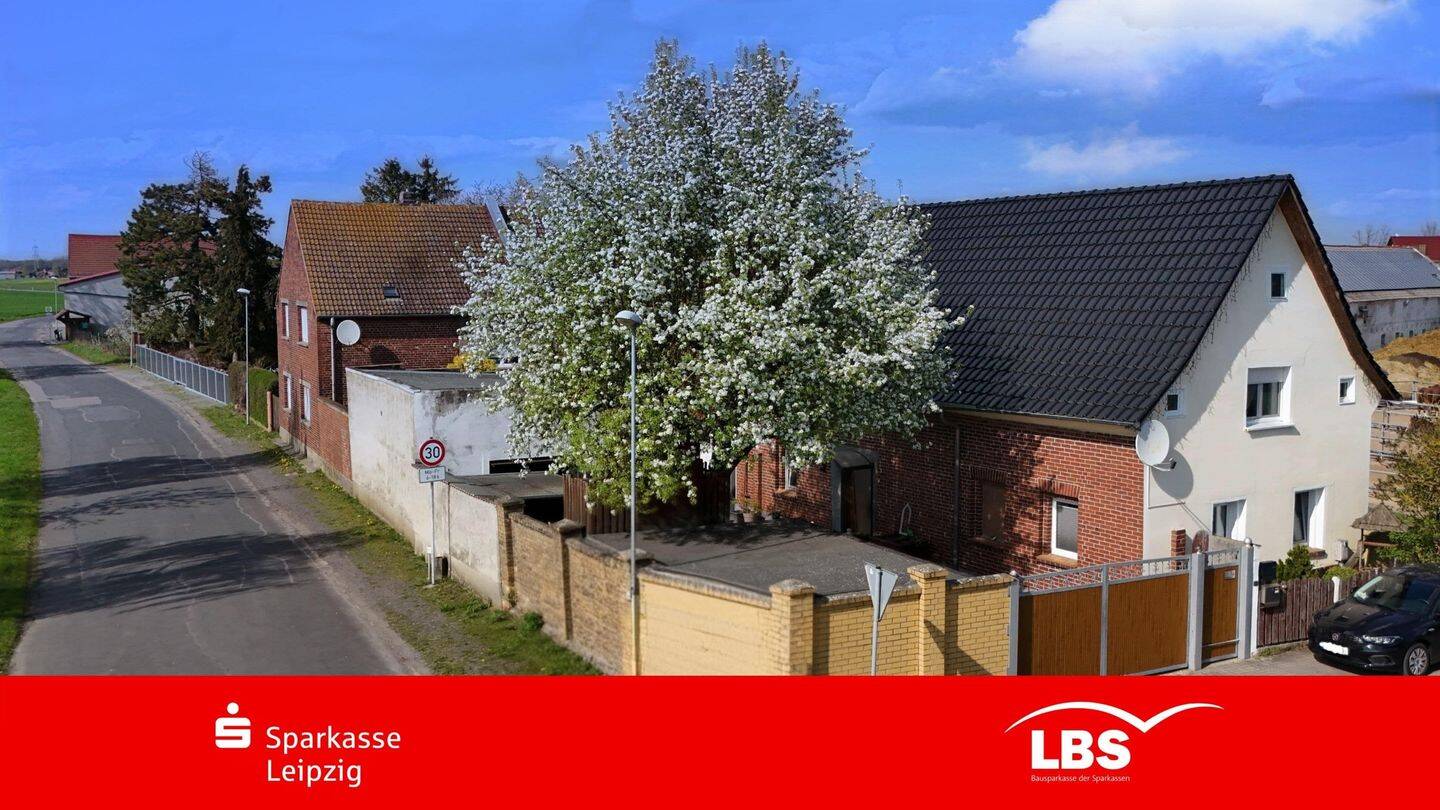 Großes Grundstück mit Immobilien-Duo, 4509 Schönwölkau