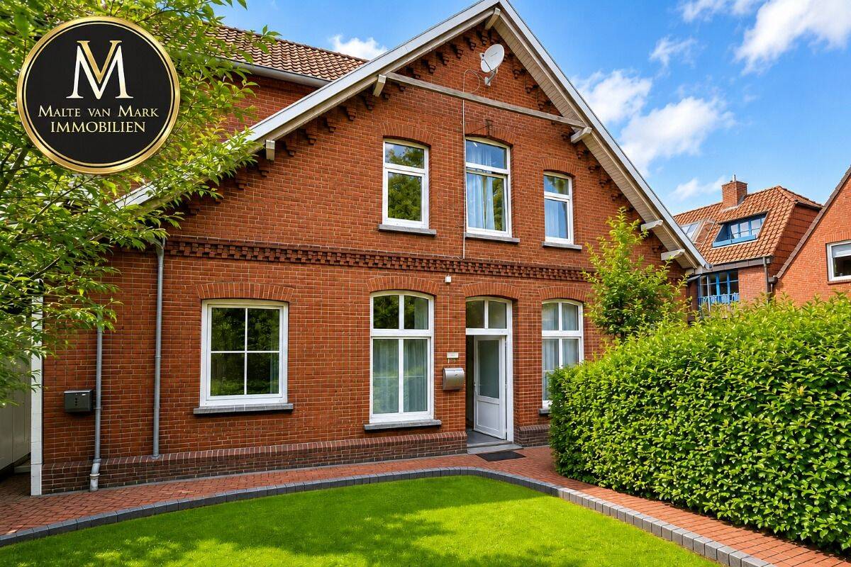 Charmante Altbauwohnung im Erdgeschoss mit kleiner Terrasse in Klein Faldern, 26725 Emden
