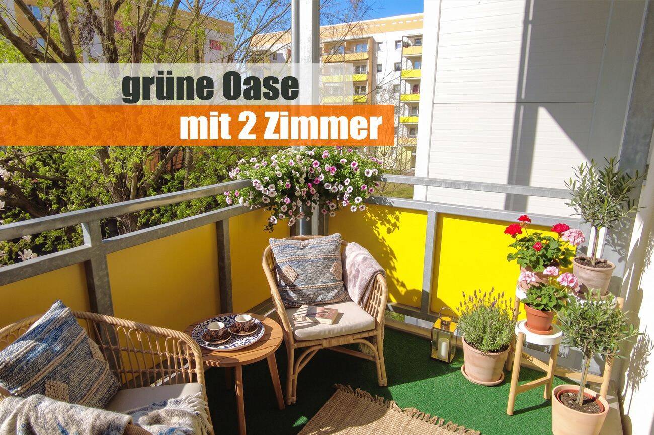 Sommer zuhause genießen? Traumhafte 2-Raum ganz oben mit Balkon und Aufzug!!!, 4207 Leipzig (Großzschocher Grünau-Siedlung Kleinzschocher Lausen-Grünau)