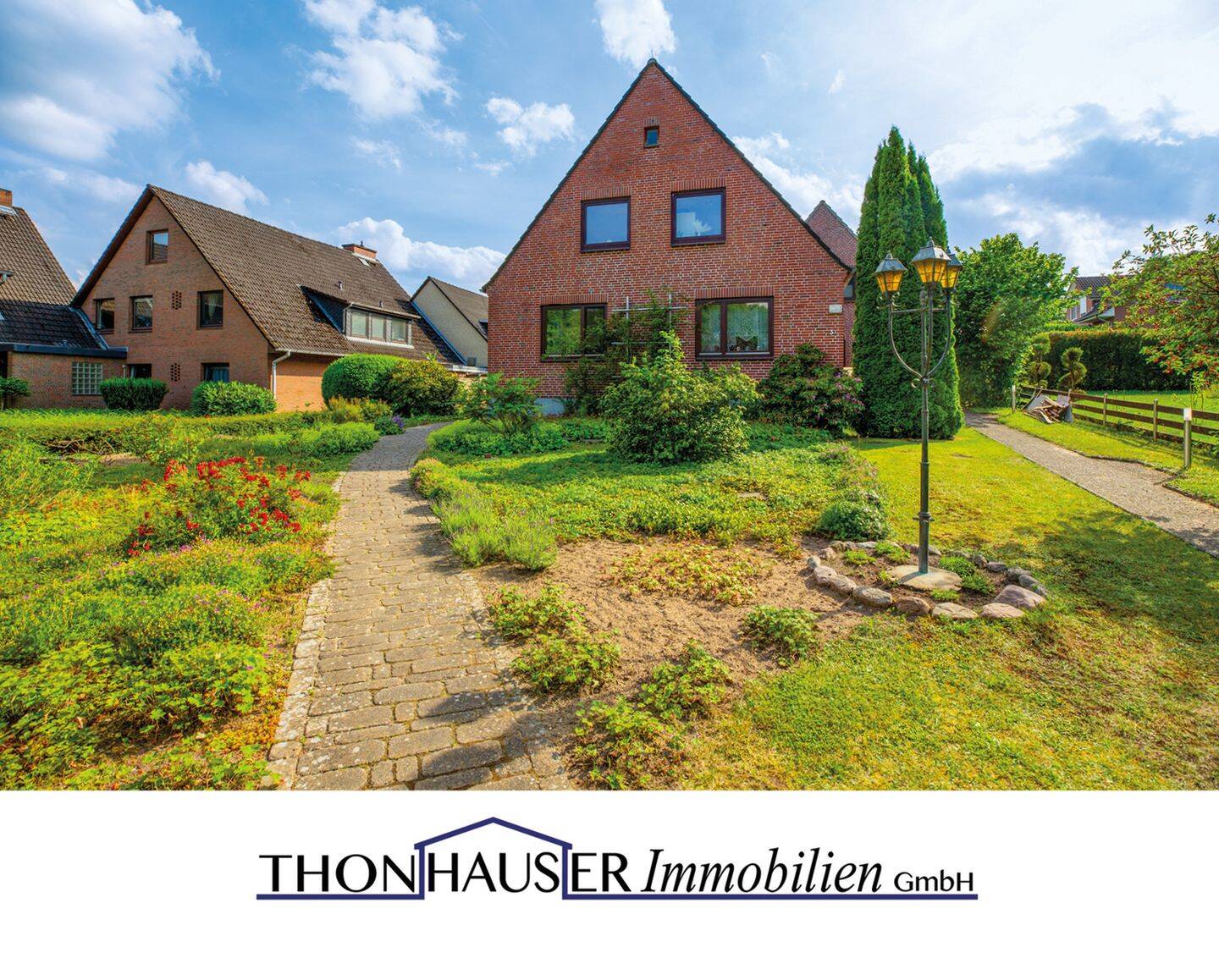 22946 Grande – Doppelhaushälfte mit Einliegerwohnung, Keller und schönem Garten, 22946 Grande
