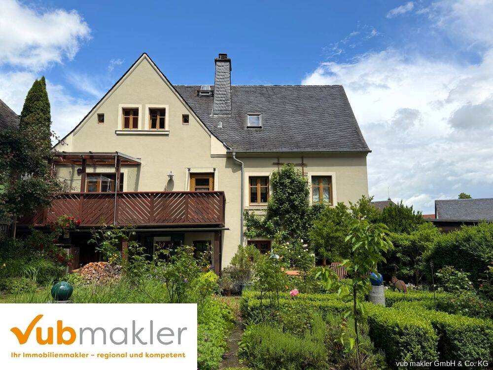 Familienfreundliches Einfamilienhaus in Schwarzenbach an der Saale mit Garten, Terrasse und Balkon, 95126 Schwarzenbach a.d. Saale