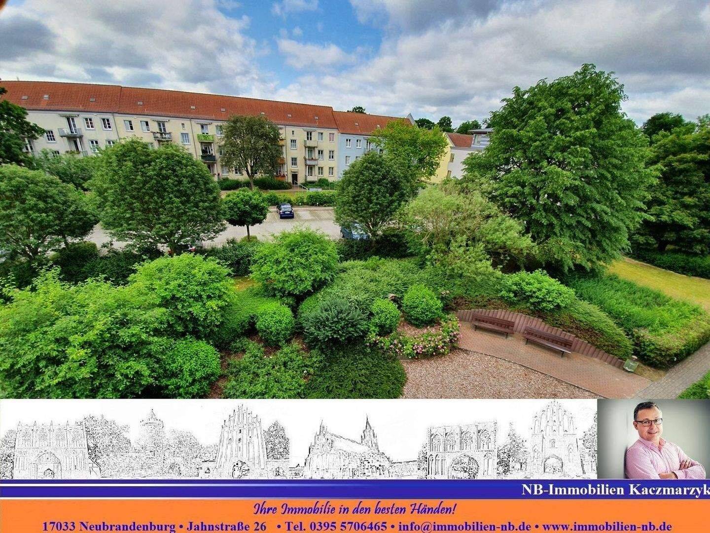 Innenstadt!!! attraktive 3 Raum Wohnung mit Balkon, 17033 Neubrandenburg