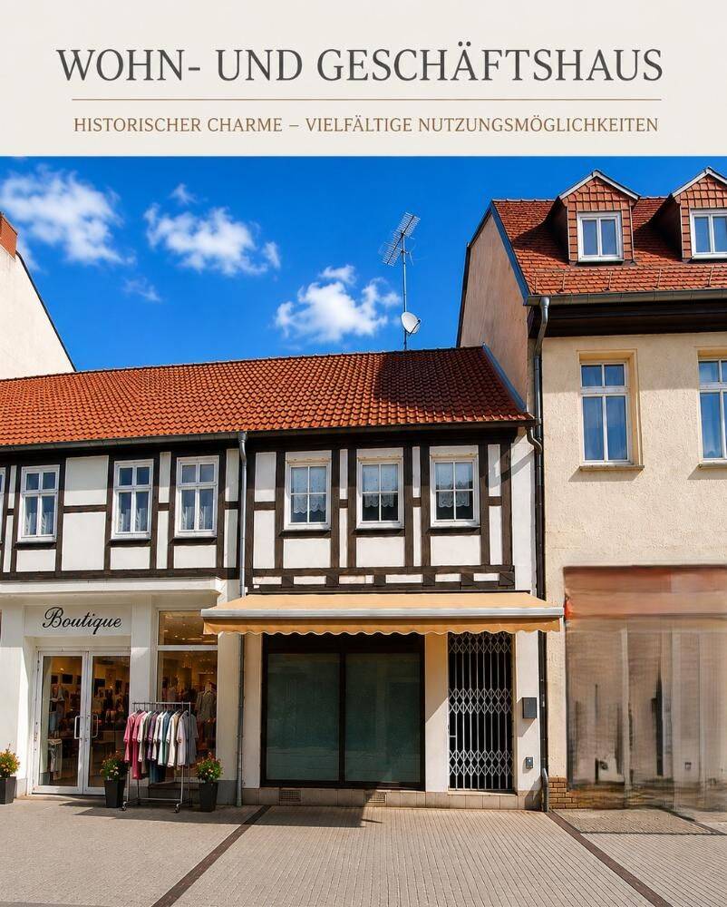Dieses Haus wartet nicht nur auf einen Käufer. Es wartet auch auf jemanden mit Visionen., 39288 Burg