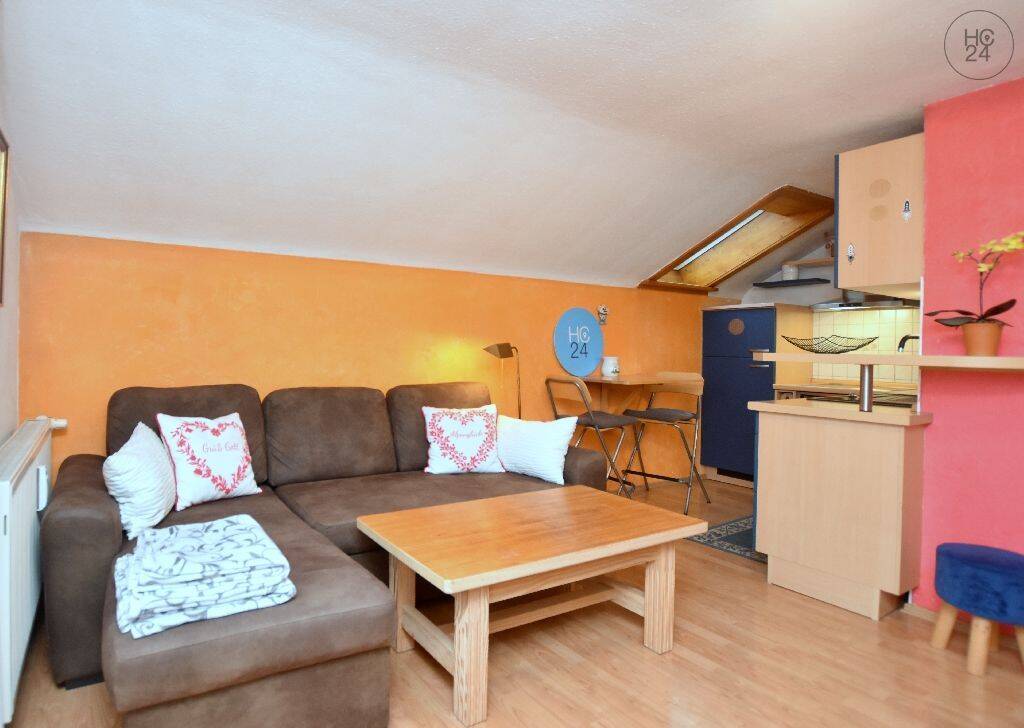 Möblierte 2-Zimmer-DG-Wohnung mit Balkon in Immenstadt, 87509 Immenstadt i. Allgäu