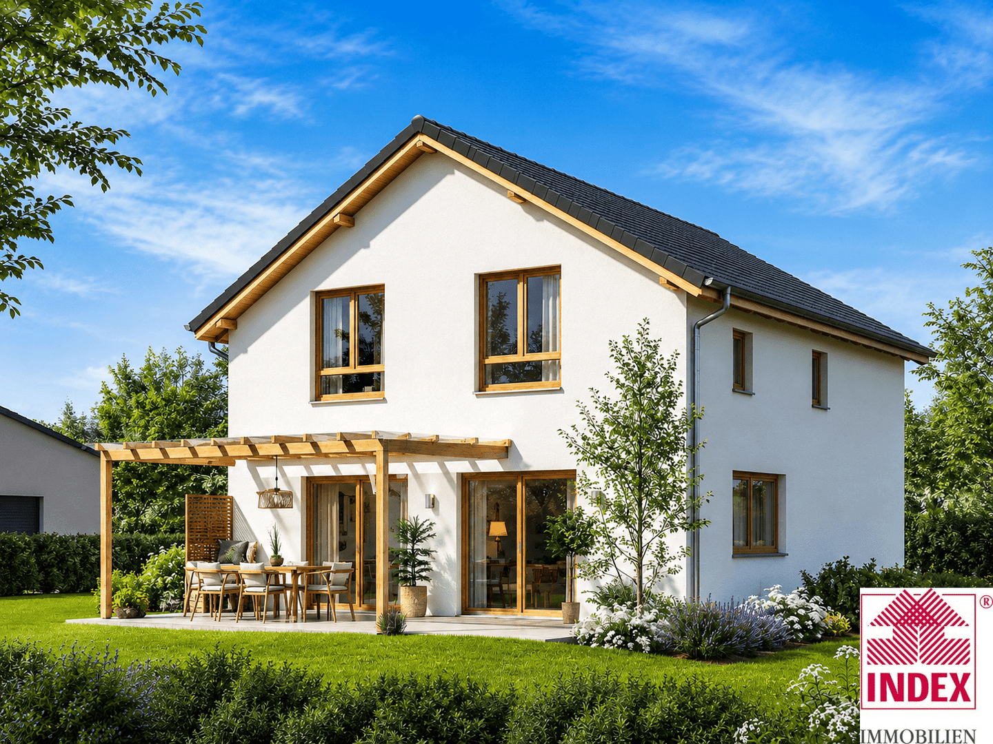KFW 55 Neubau-Einfamilienhaus Rosenheim/Pang zum Preis einer Doppelhaushälfte, 83026 Rosenheim (Aising Happing Pang Süd)