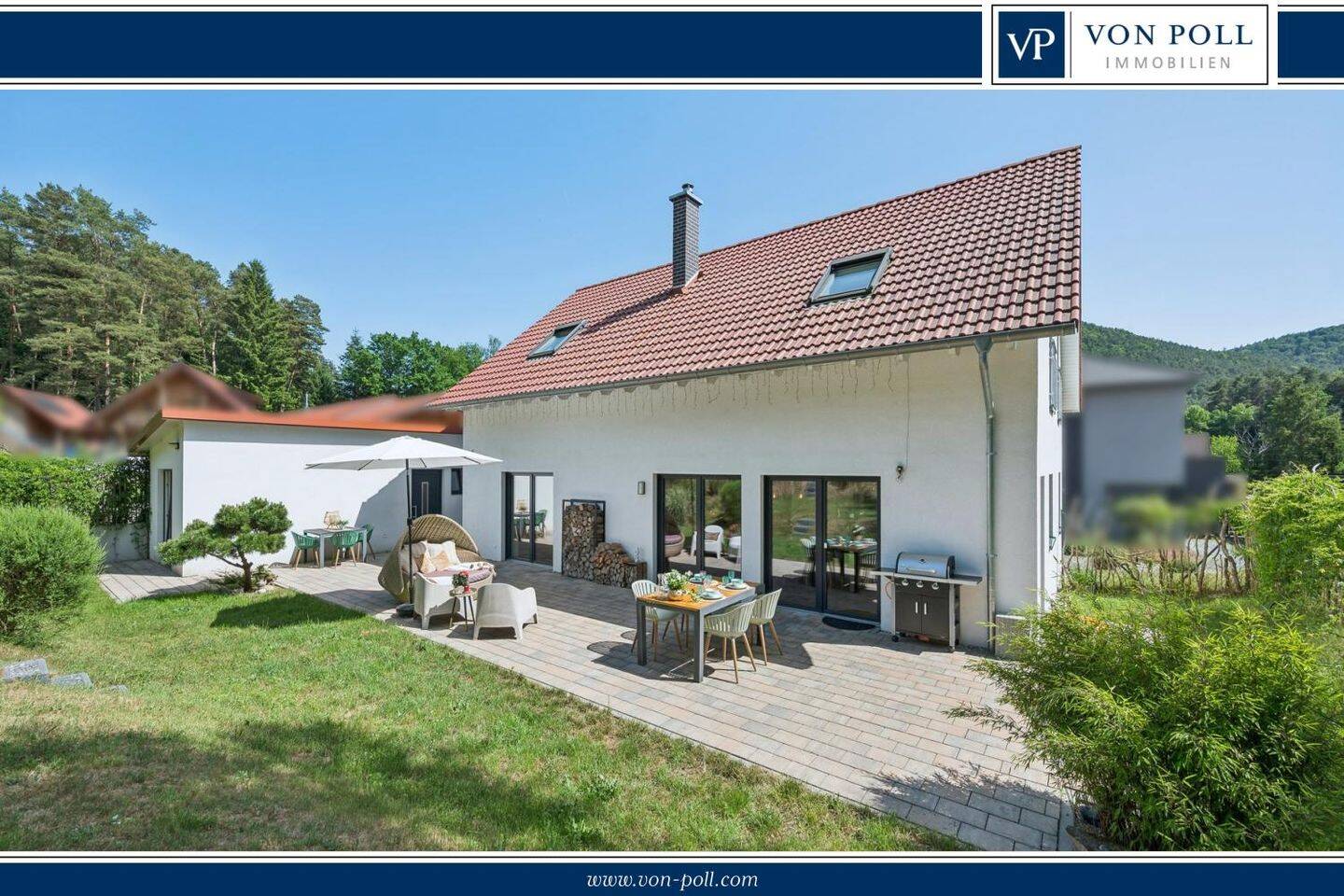 Ihr Rückzugsort im Grünen: Exklusives Wohnhaus mit Nebengebäude und großem Garten, 76891 Bobenthal