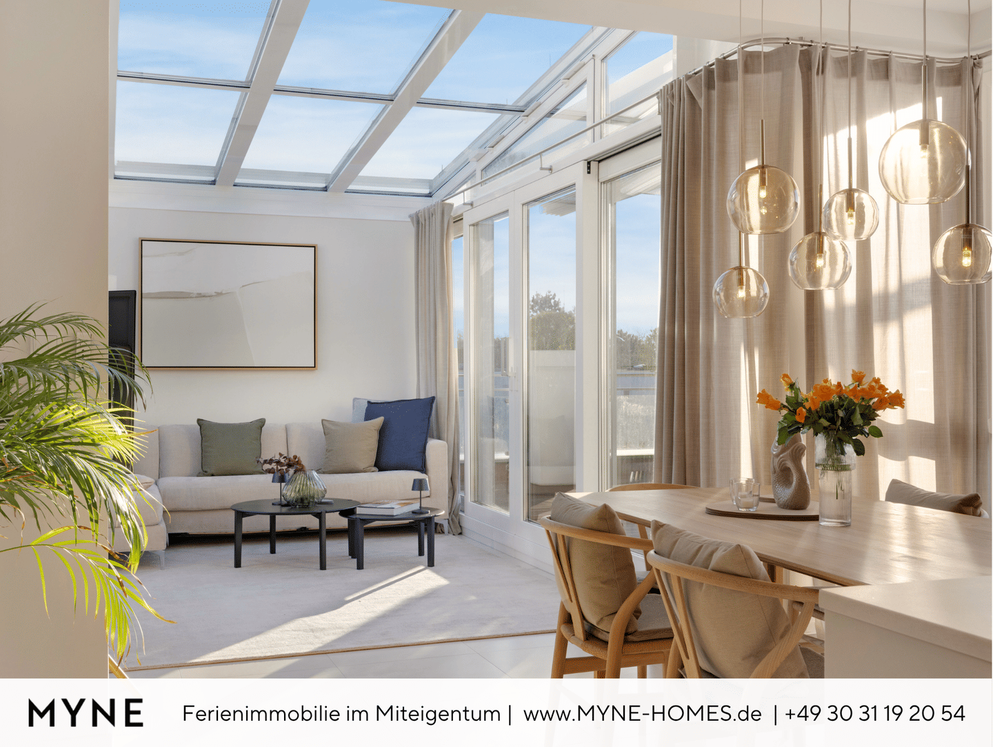 Ferienimmobilie in Miteigentum: Sonnenverwöhntes Penthouse direkt am Timmendorfer Strand, 23669 Timmendorfer Strand