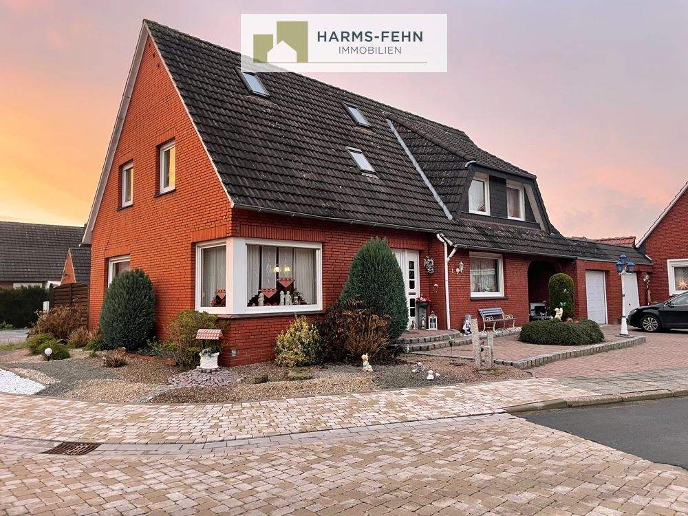 *** Großes Zwei-Parteien-Haus mit Wintergarten u. Kaminzimmer – Nähe Zentrum Papenburg/ Untenende *** Sehr gepflegt, viele Nebenräume zzgl. Garage, 26871 Papenburg