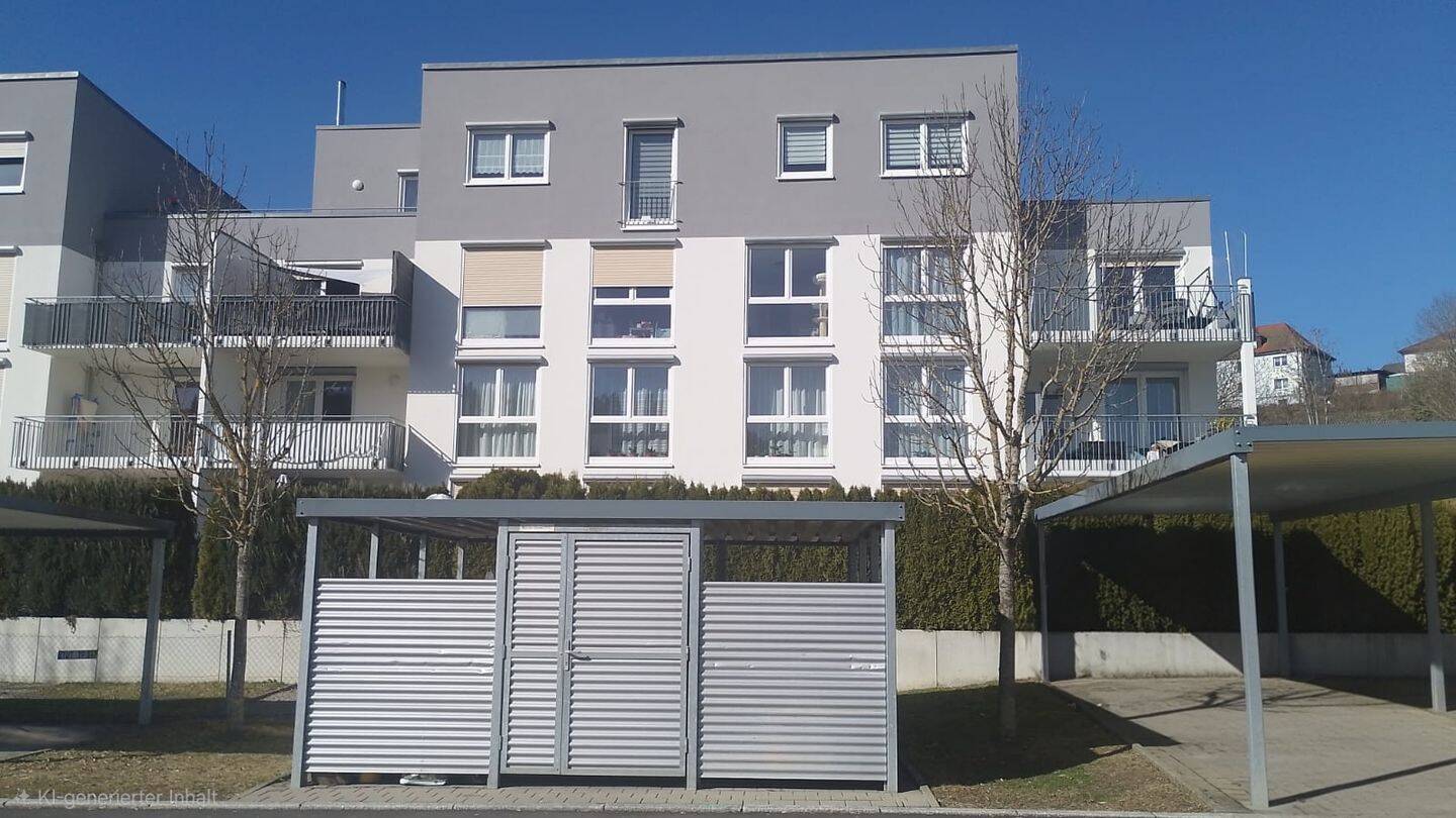 Helles Wohnen in ruhiger Lage – gepflegte 4-Zimmer mit Balkon, Carport und Stellplatz, 78194 Immendingen