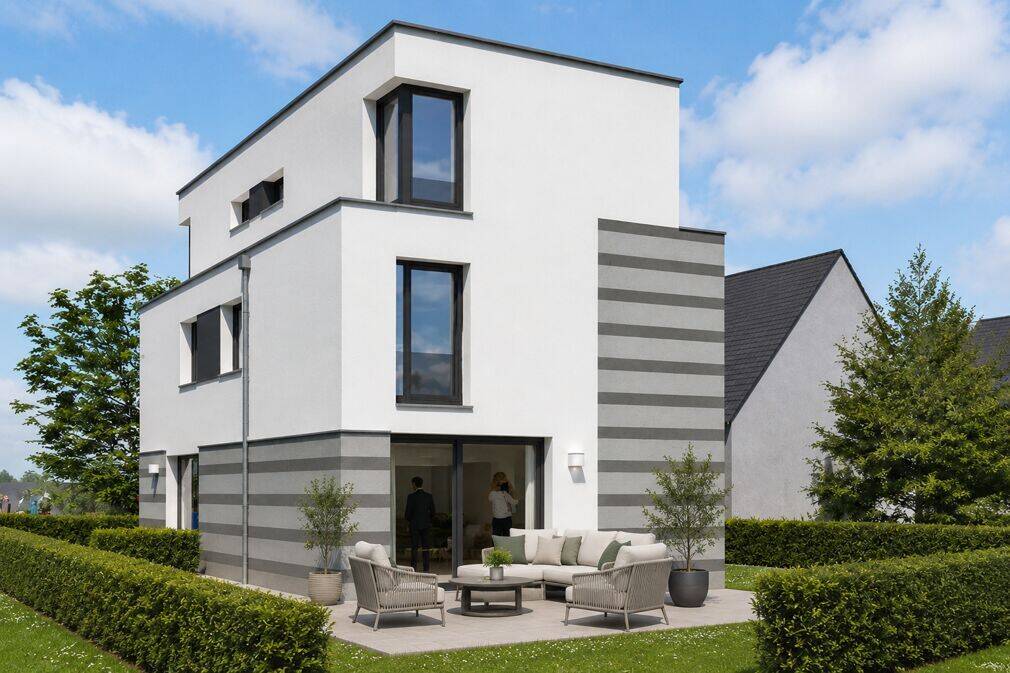 Neubau Doppelhaushälfte mit großem Garten – Pool auf Wunsch., 21033 Hamburg (Bergedorf Billwerder Lohbrügge)