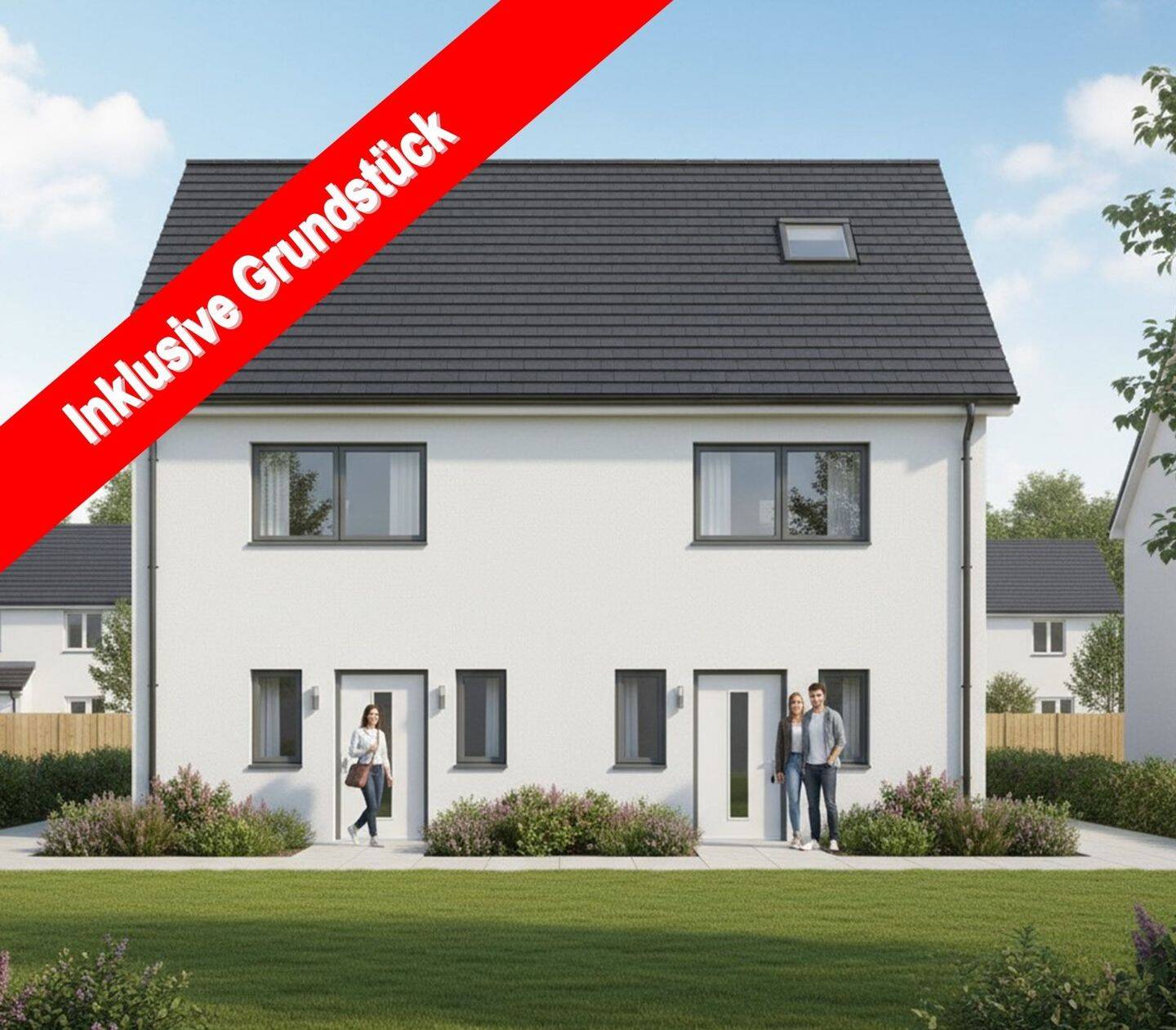 Doppelhaushälfte bauen inklusive Grundstück in Wickede/Echthausen!, 58739 Wickede (Ruhr)