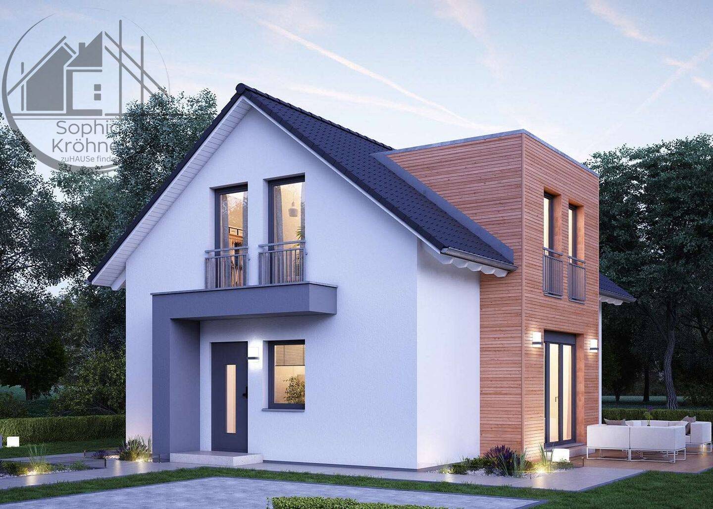 Grundstück mit massa haus LifeStyle 13.07 S – technisch fertig in Döbeln, 4720 Döbeln