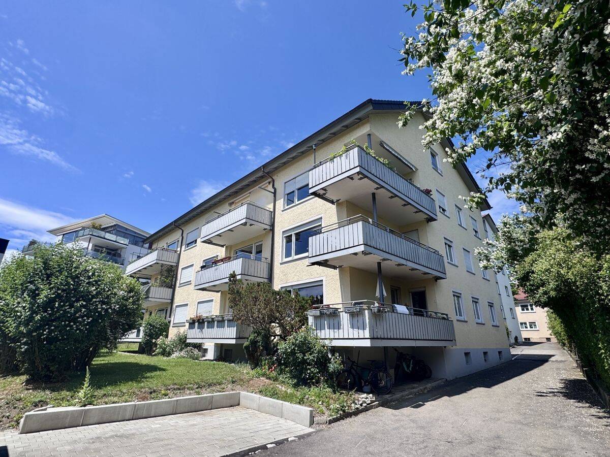 2-Zimmer-Stadtwohnung mit Balkon und ausgebauten Dachspitz nahe GZH/Schloss, 88045 Friedrichshafen