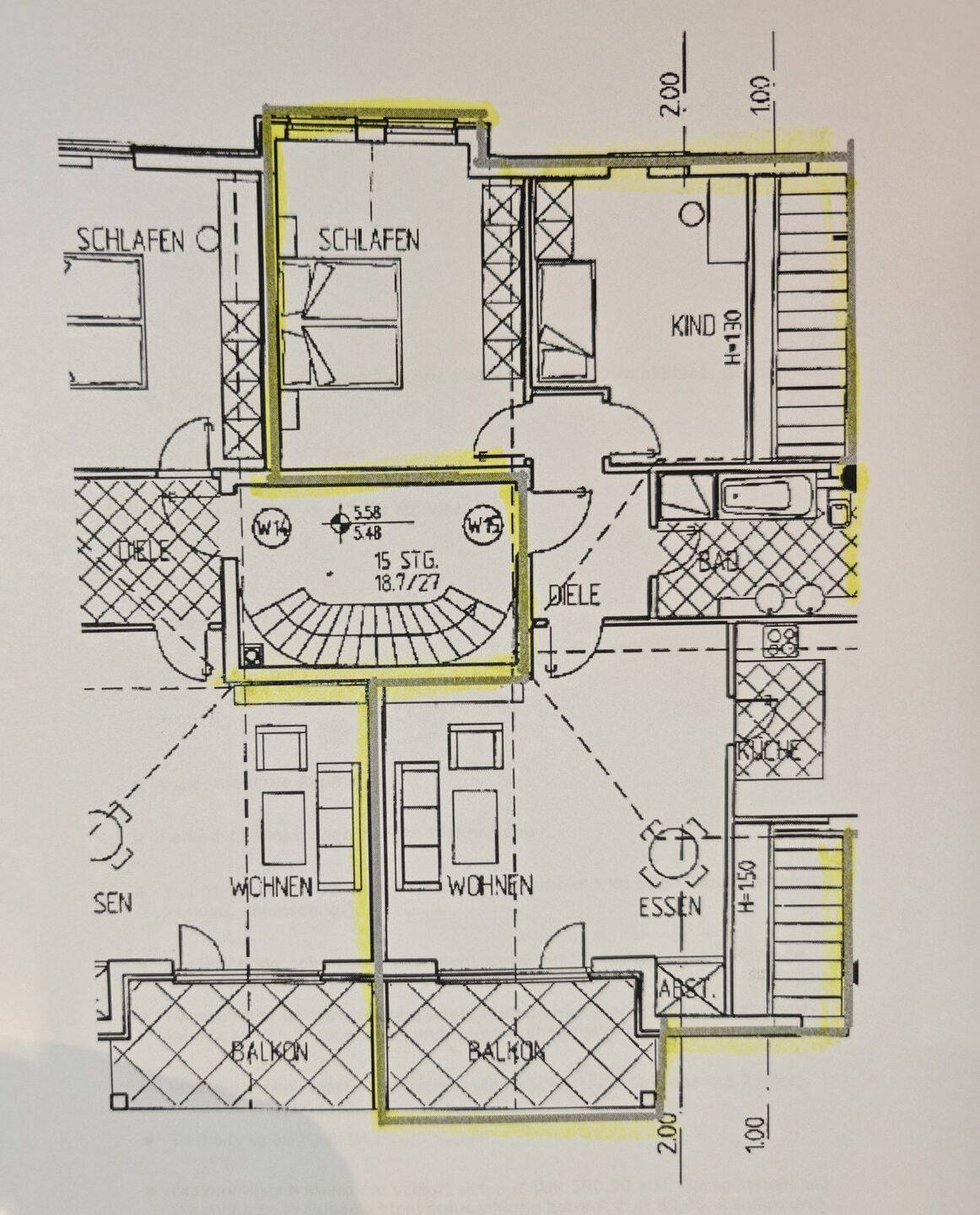 Lichtdurchflutetes Penthouse-Juwel mit Traumblick ins Grüne – Oerlinghausen, 33813 Oerlinghausen