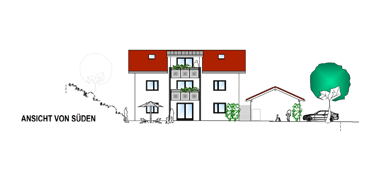 Achtung letzte Wohnung! Neubau einer kleinen familienfreundlichen Wohnanlage in Altenmarkt/Alz, 83352 Altenmarkt a.d. Alz