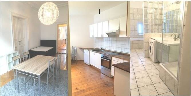 Möbliertes 22m²-Zimmer mit Balkon in 4er Studierenden-WG mit Bad + großer Küche (Nähe Kleistpark), 10827 Berlin (Tempelhof-Schöneberg Friedenau Schöneberg)