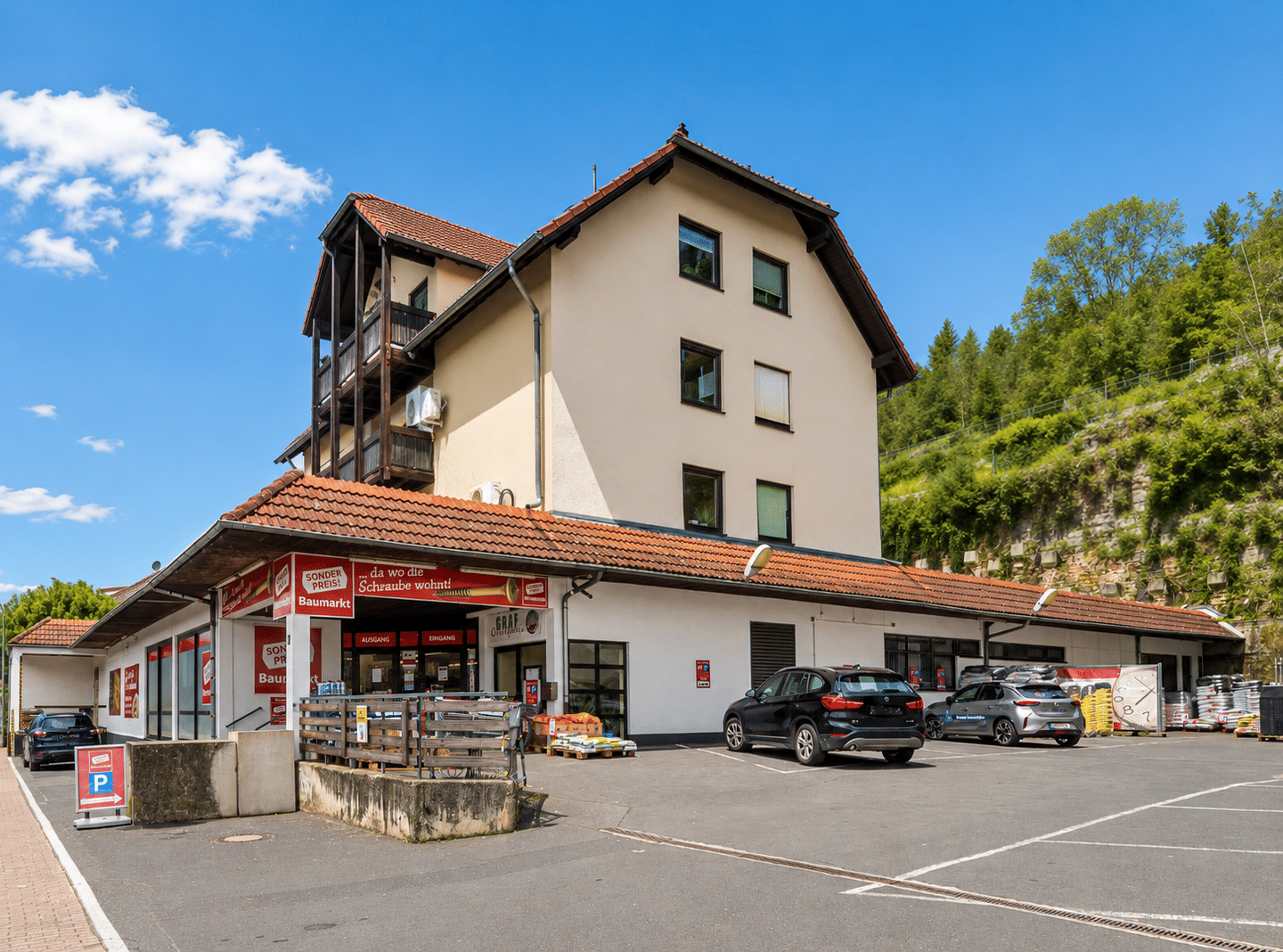 ++12% Rendite!!! Gewerbe-Objekt in Gemünden zvk., langfr. vermietet.++, 97737 Gemünden a. Main