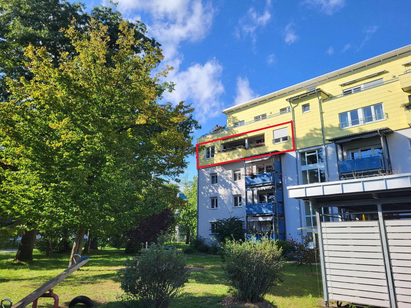 Attraktive 5-Zimmer-Wohnung in der Karlsruher Nordstadt – hell mit freiem Blick ins Grüne, 76149 Karlsruhe (Neureut Nordstadt)