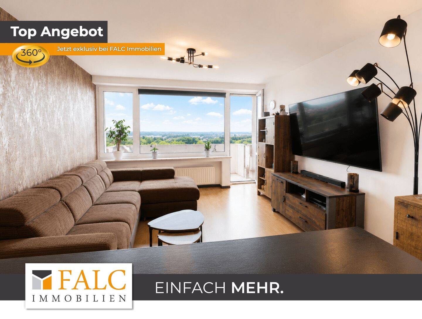 Über den Dächern von Köln: Helle 4-Zimmer-Familienwohnung mit Loggia und Weitblick, 50767 Köln (Chorweiler)