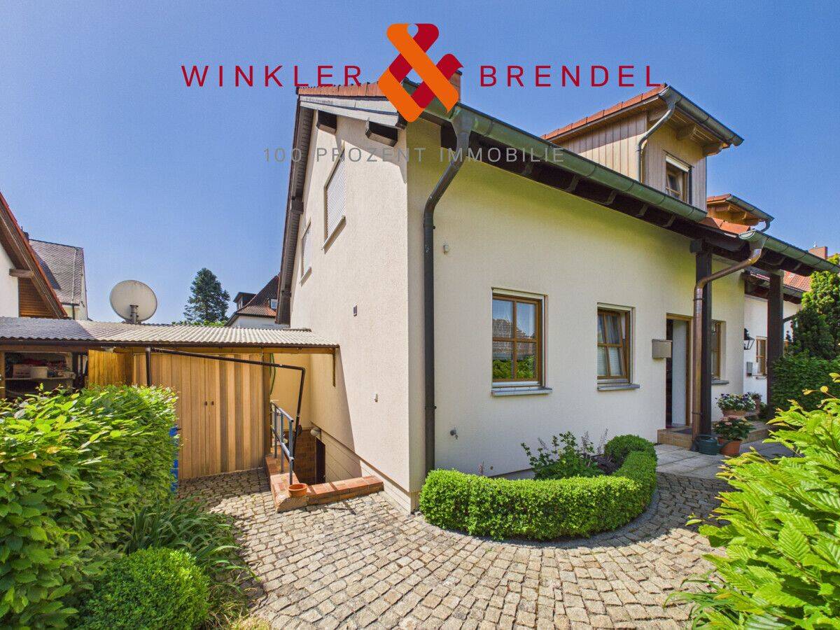 Familienfreundliche Doppelhaushälfte mit Wohlfühlcharakter am Röhrensee, 95447 Bayreuth (Altstadt Birken Glocke Meyernberg Saas)