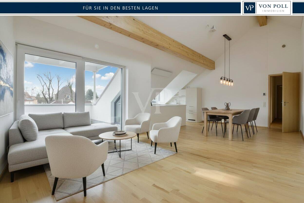 Luxuriöse 5-Zimmer-Wohnung zentral und dennoch ruhig gelegen, 81827 München (Ramersdorf-Perlach Trudering-Riem)