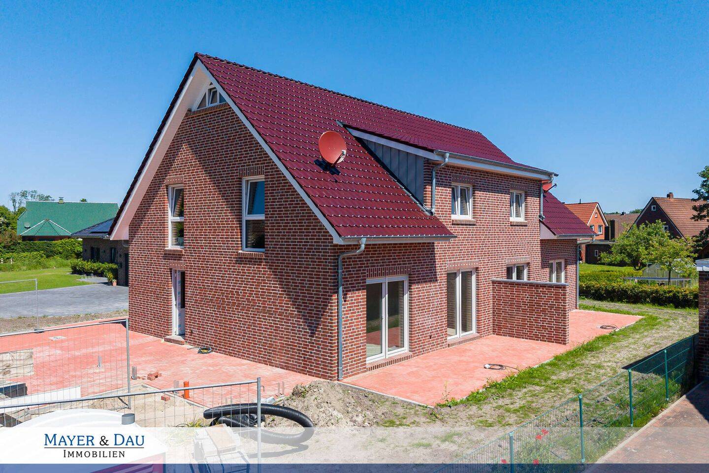 Neubau DHH mit Wärmepumpe in Westerstede/ Ocholt, Obj. 9822, 26655 Westerstede