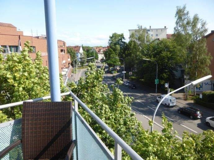 Sehr helle 1 Zimmer Wohnung in zentraler Lage – Nähe Zähringerplatz mit Südbalkon, 78467 Konstanz