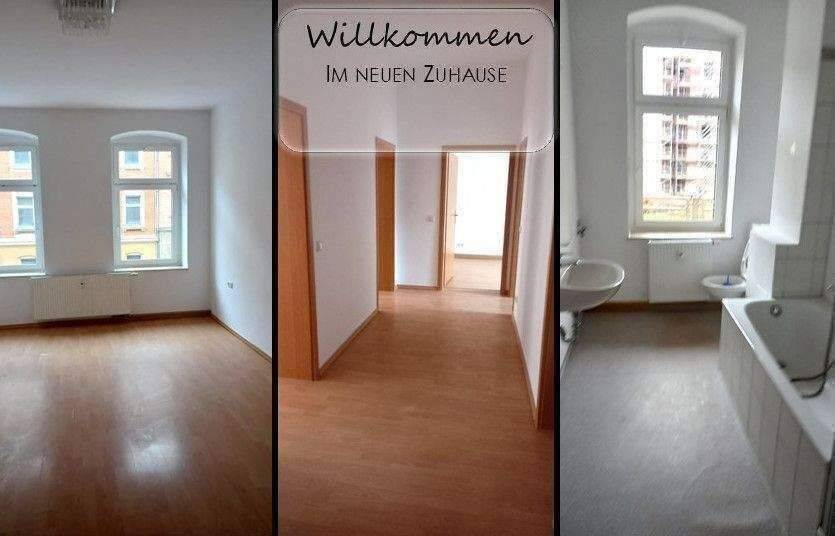 Wie wär's mit einer hübschen Drei-Zimmer-Wohnung mit Balkon?, 9130 Chemnitz (Hilbersdorf Sonnenberg Yorckgebiet Zentrum)