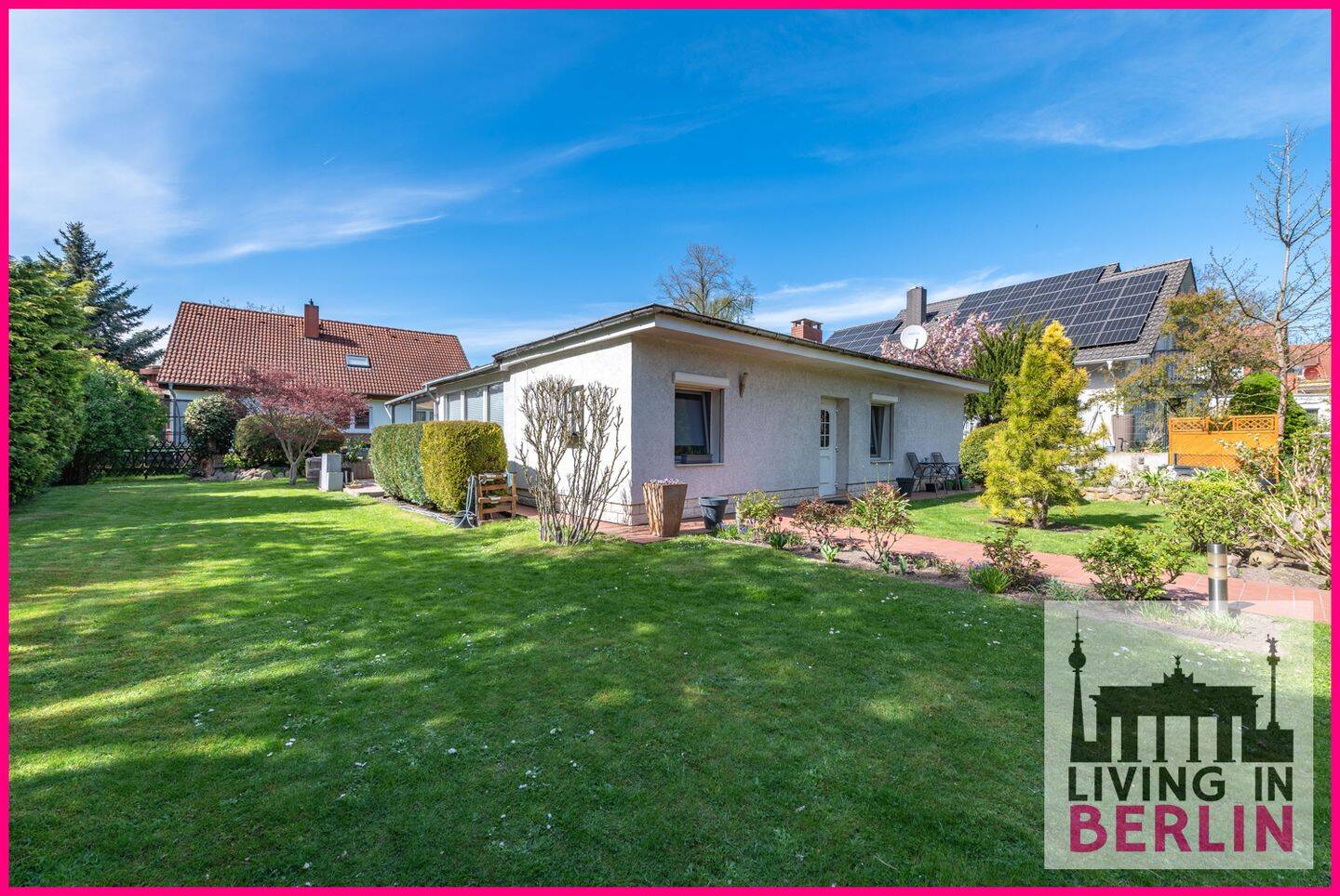 Ein Zuhause im Grünen – alles bequem auf einer Ebene!
