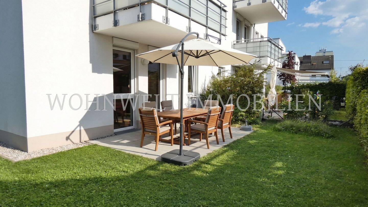 Lichtdurchflutete 3-Zi.-EG-Wohnung mit Terrasse und Gartenanteil, 85375 Neufahrn b. Freising