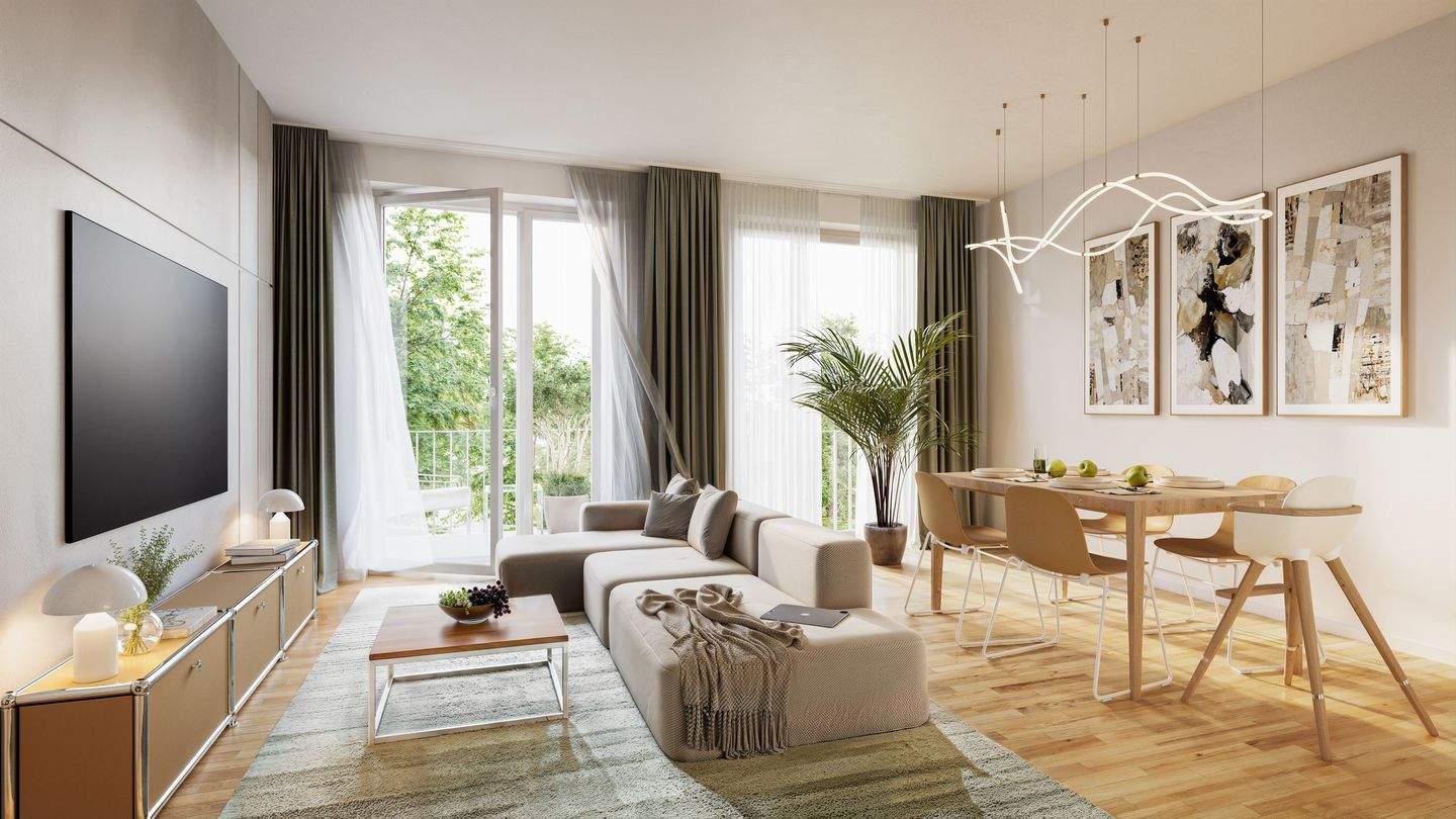 Elegant und Barrierefrei: 4-Zimmer-Wohnung mit 2 Balkonen im 1.OG!, 13055 Berlin (Lichtenberg Hohenschönhausen Alt-Hohenschönhausen Hohenschönhausen)