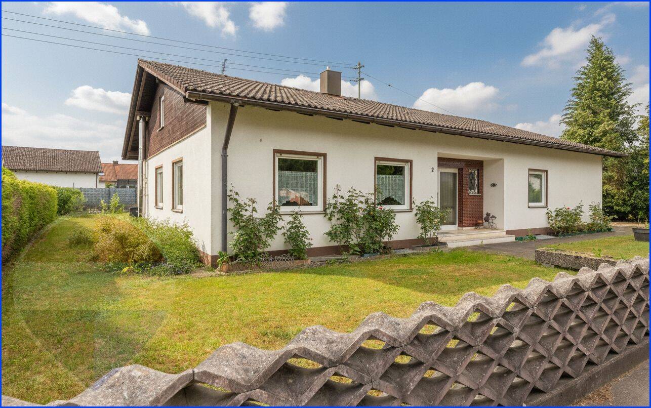 Familienfreundlicher Bungalow in Hurlach in ruhiger Lage – Wohnen auf einer Ebene mit großem Garten, 86857 Hurlach