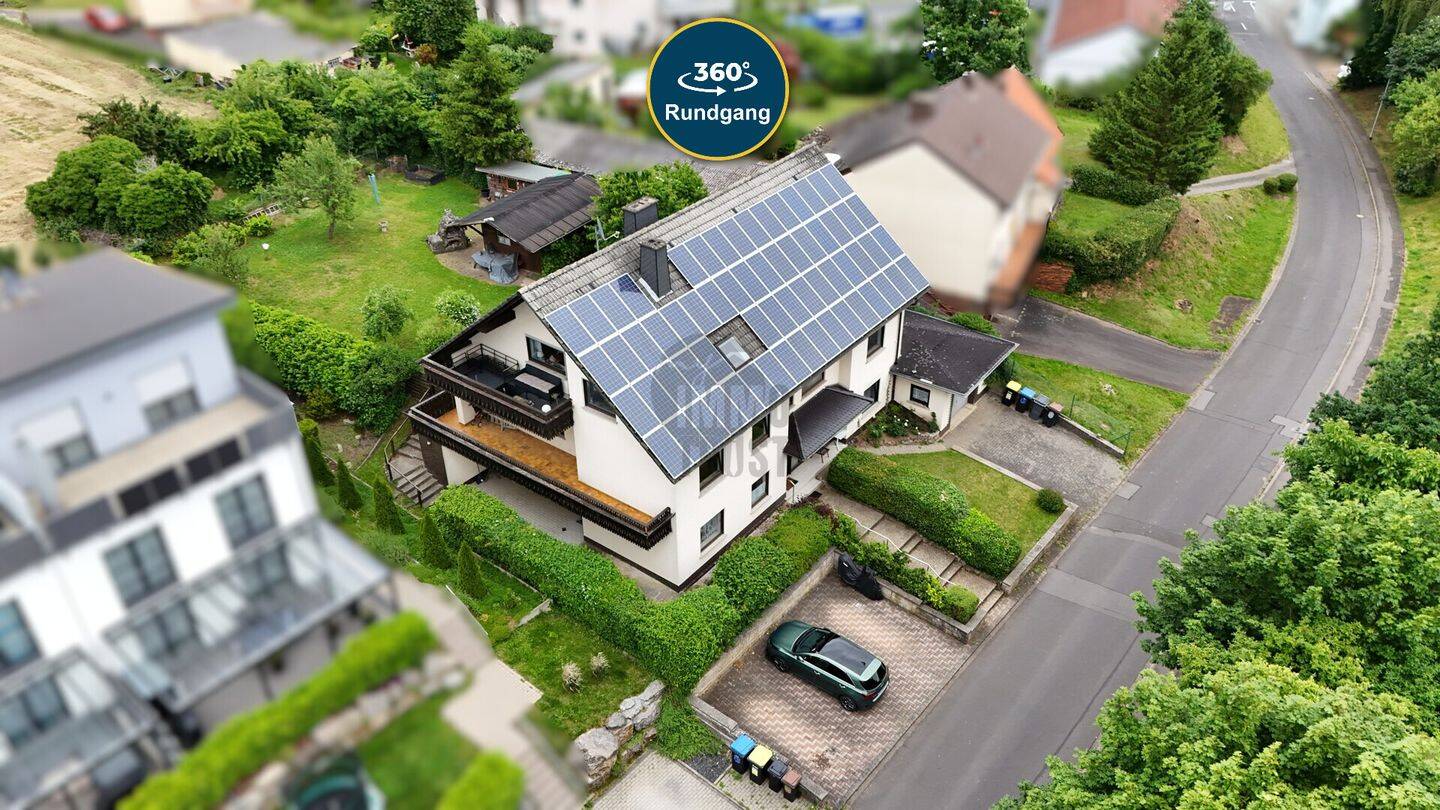 SELBST BEWOHNEN ODER ALS ANLAGE ? SIE ENTSCHEIDEN ! SOLIDE SUBSTANZ – TOLLE LAGE – MIT MIETEINNAHMEN, 36119 Neuhof