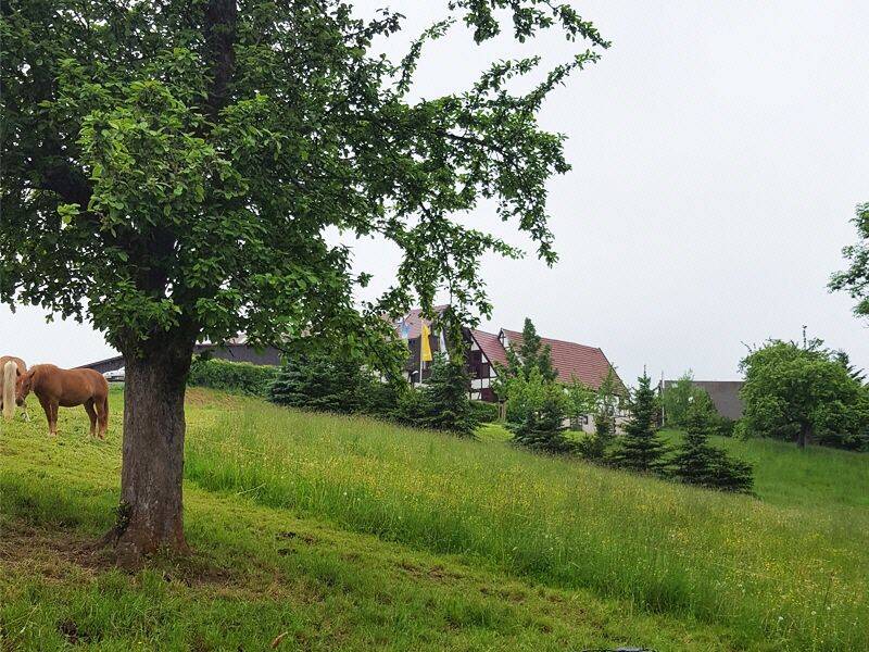 Dorfhain – Grundstück mit freiem Blick, 1738 Dorfhain