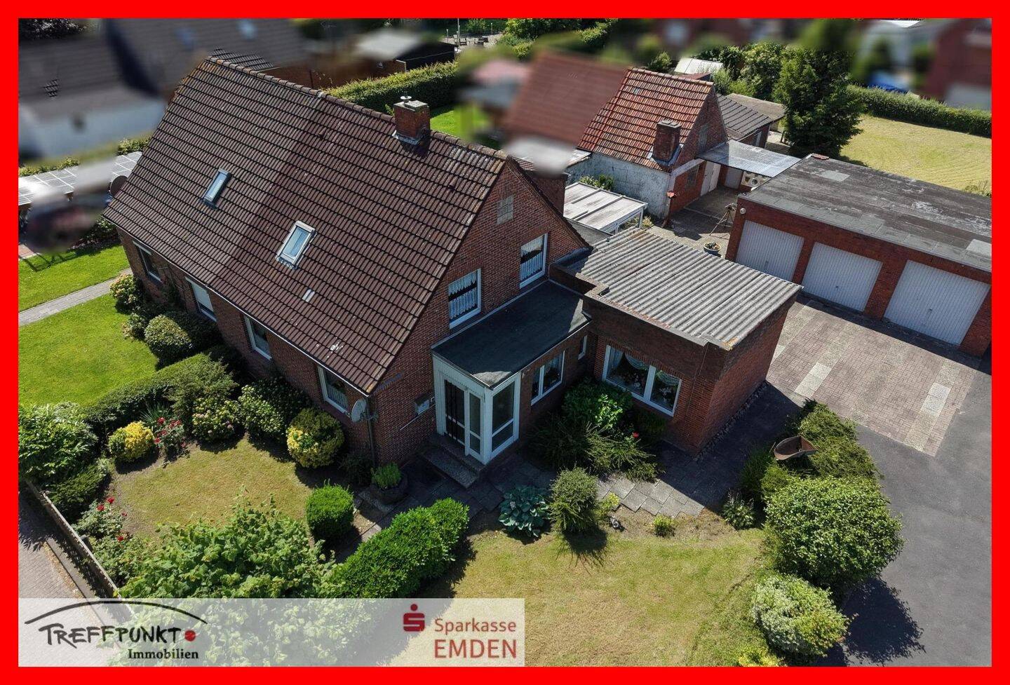 Großzügige Doppelhaushälfte mit drei Garagen., 26721 Emden (Barenburg Conrebbersweg Früchteburg Harsweg Stadtzentrum)