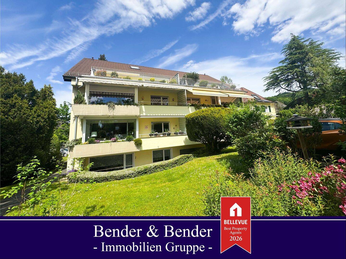 Gepflegte Souterrainwohnung mit drei Zimmern und zwei Terrassen in zentraler Lage von Bad Honnef, 53604 Bad Honnef