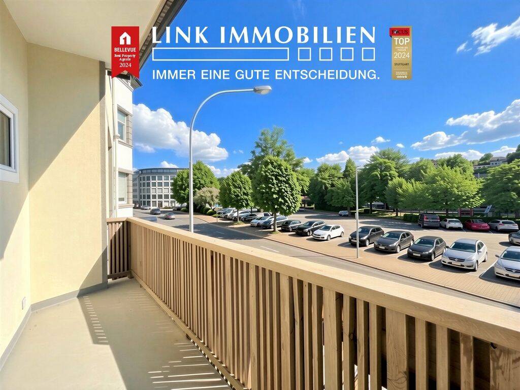 Helle 1-Zimmer-Wohnung mit Sonnenbalkon in zentraler Lage von Pforzheim!, 75172 Pforzheim (Brötzingen Innenstadt Südweststadt Weststadt)