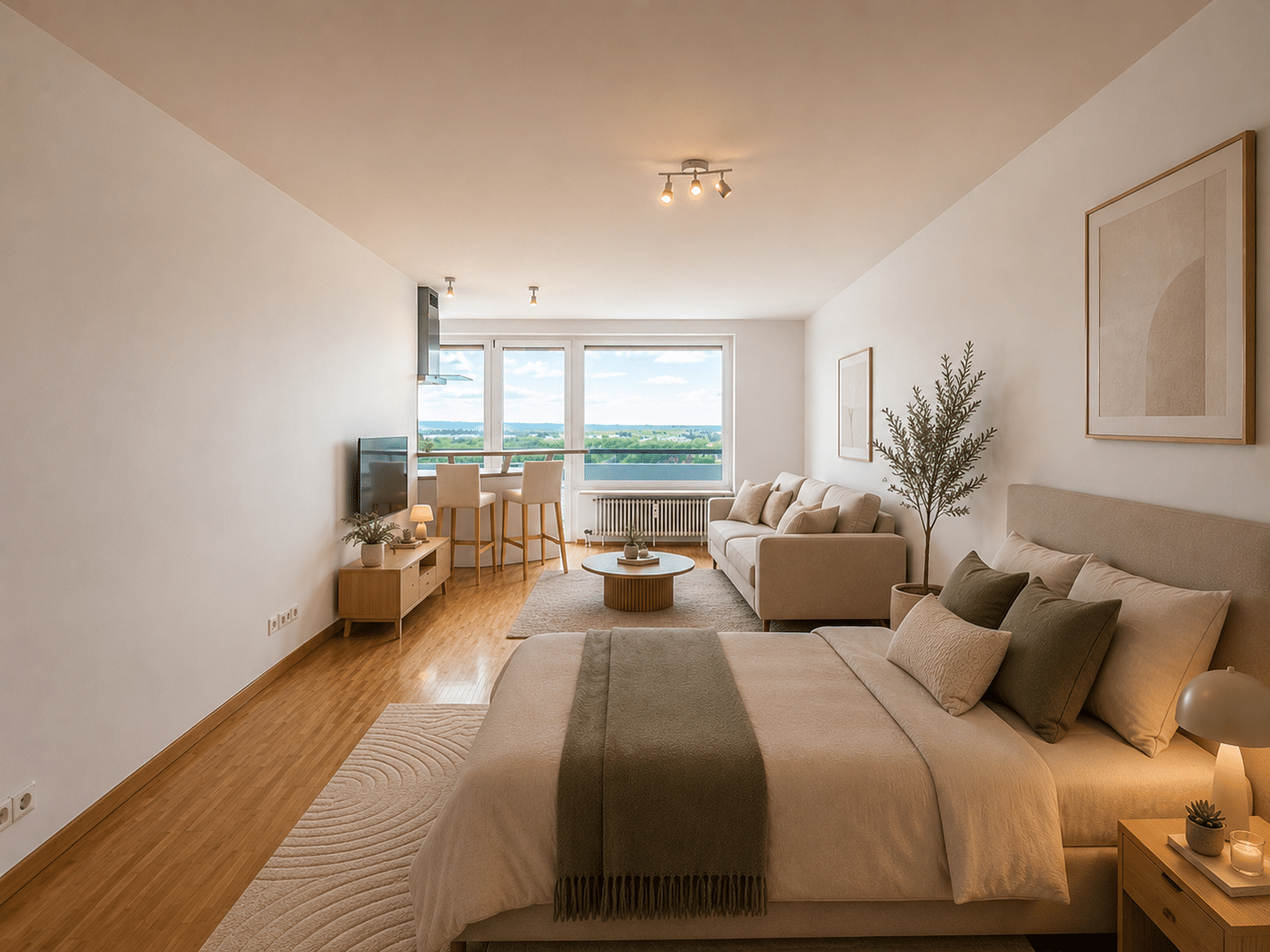 18. Stock – Westausrichtung – Alpenblick – Eine Wohnung mit Seltenheitswert, 81477 München (Thalk. Obersendl.-Forsten-Fürstenr.-Solln)