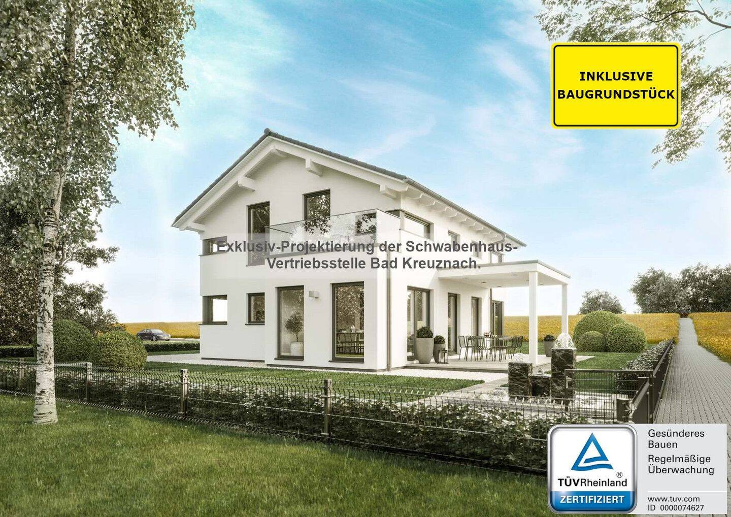 Tiefenthal / individuell planbarer Neubau (mit FESTPREIS, u. verbindlicher Terminschiene) m. KG, 55546 Tiefenthal