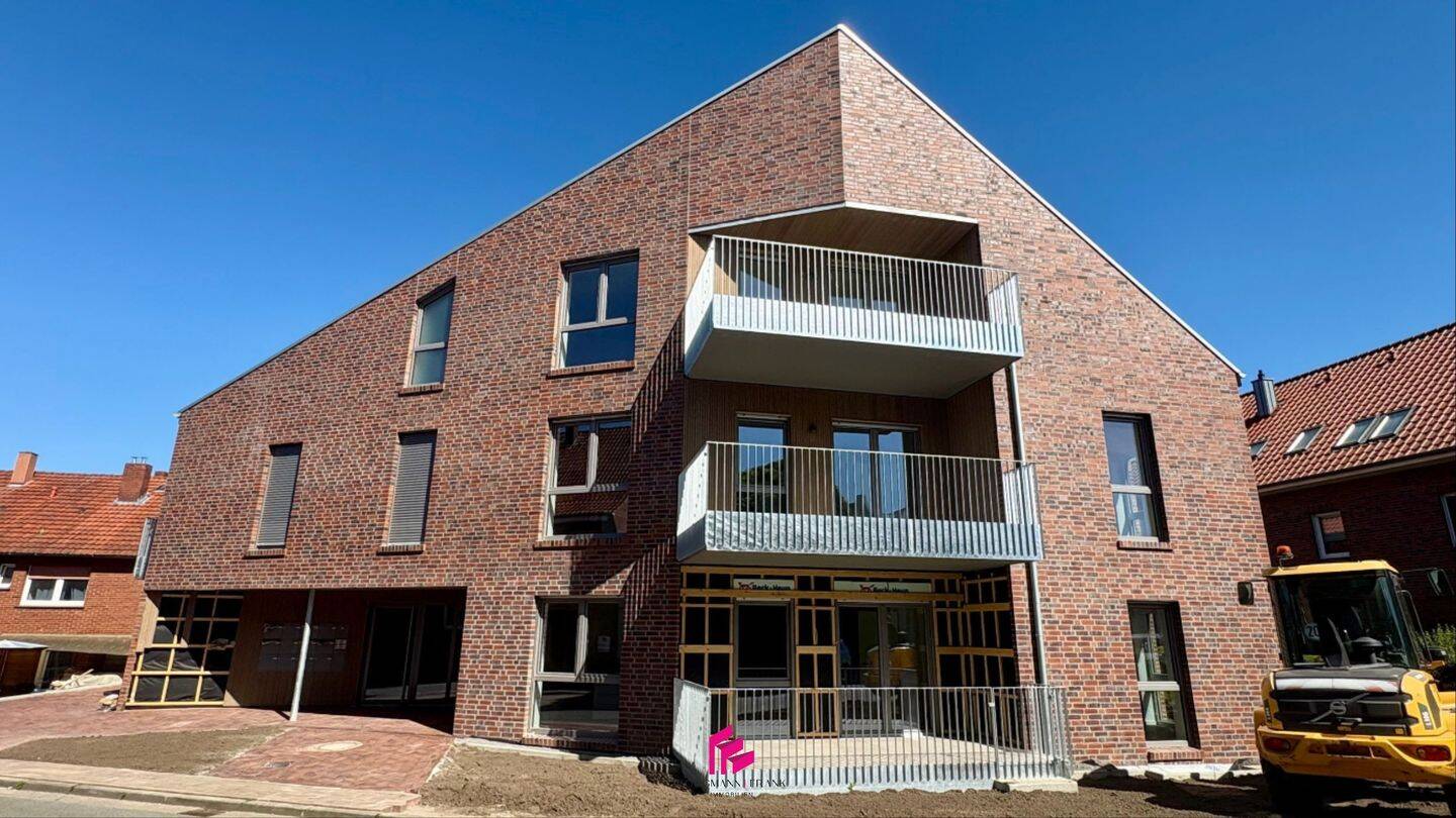 Bramsche | Exklusive 2-Zimmer-Neubauwohnung mit Balkon, Einbauküche & Tiefgaragenstellplatz, 49565 Bramsche