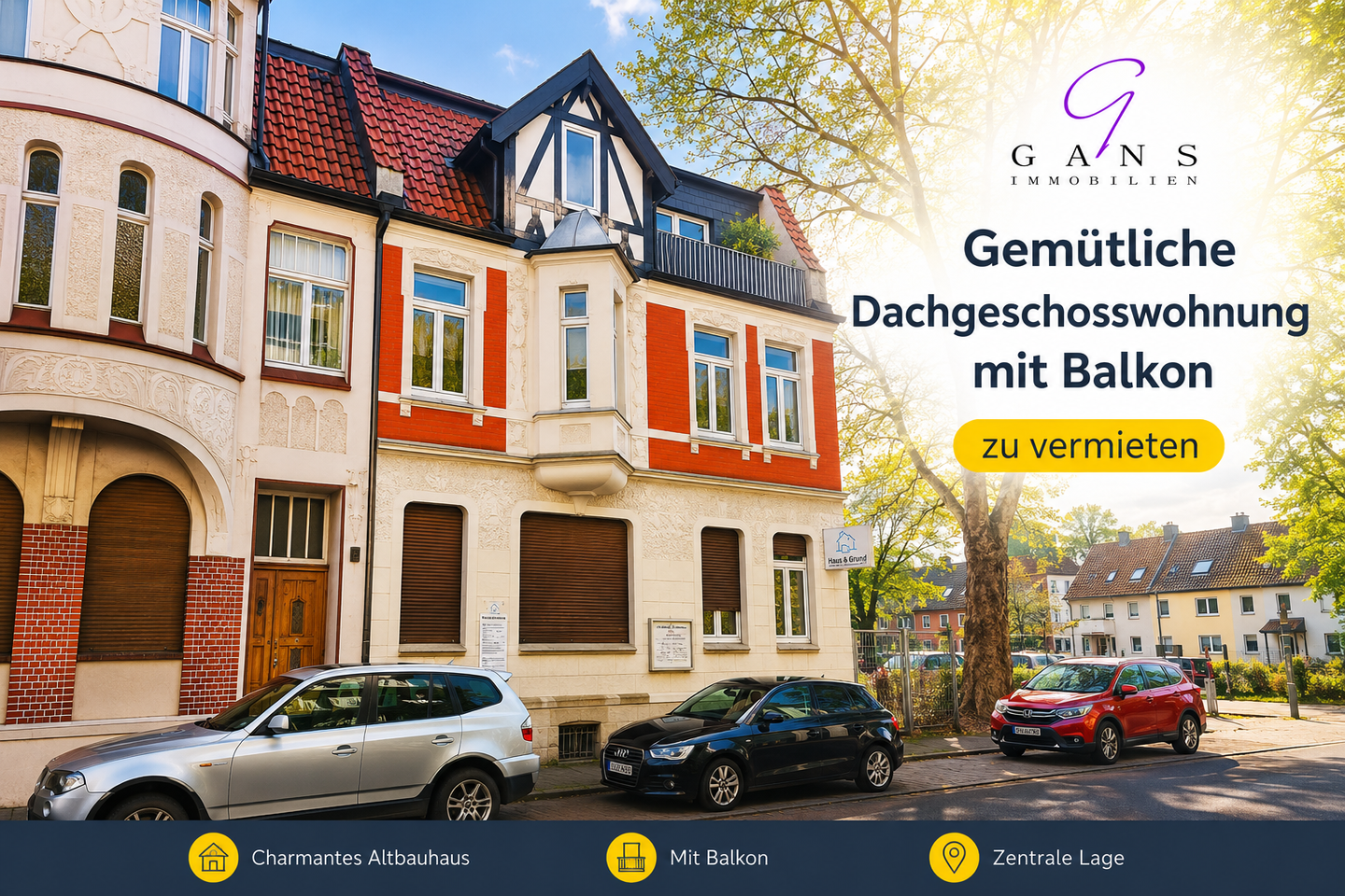 Gemütliche 2 Zimmer-Wohnung mit Balkon in Herne Wanne, 44649 Herne (Baukau-West Crange Röhlinghausen Wanne)