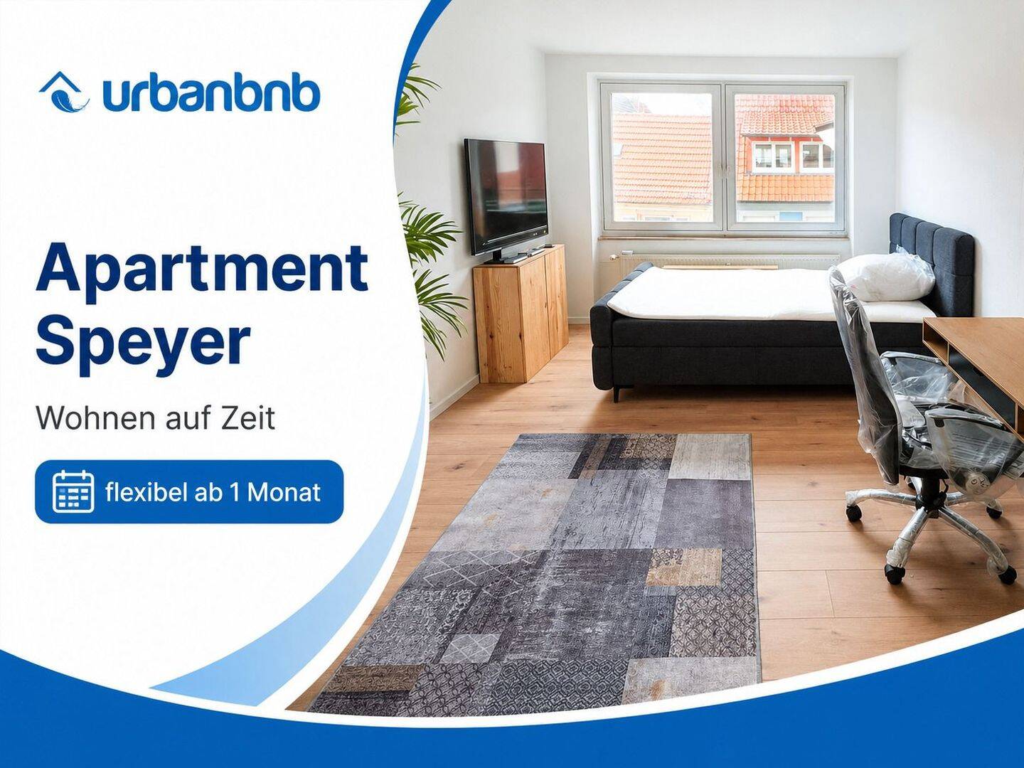 Apartment im Speyer Zentrum – Wohnen auf Zeit ab 1 Monat, 67346 Speyer (Angelhof I und II Speyer)